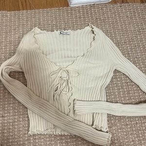 American Eagle Tie front Cardigan